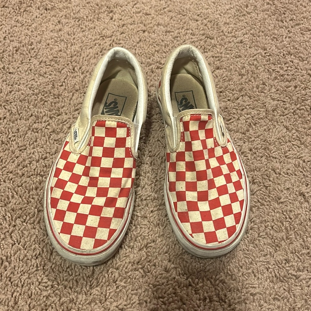 Vans Slip On Checkerboard Shoes